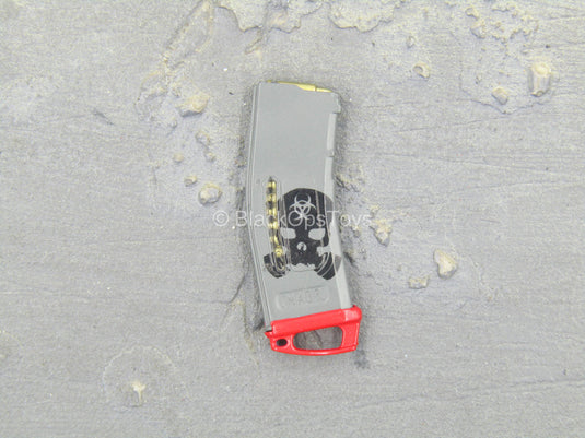 AMMO - Grey & Red 5.56 30 Round Magazine w/Magpul