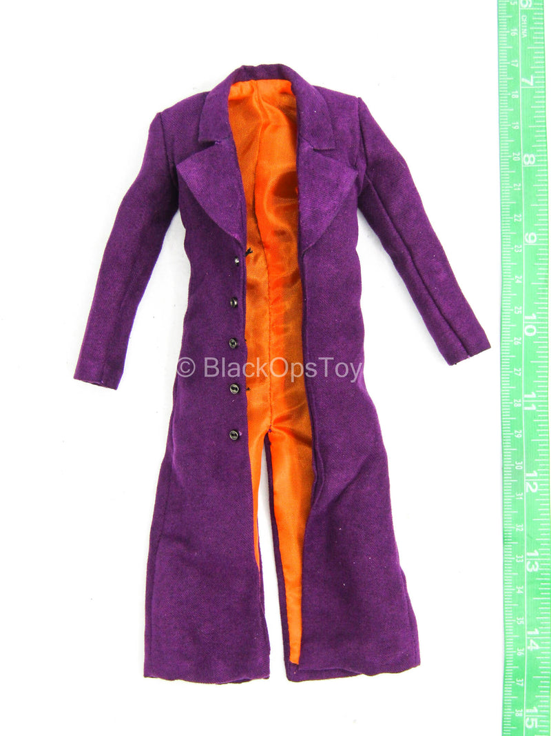 Load image into Gallery viewer, Lady Joker - Female Orange &amp; Purple Coat
