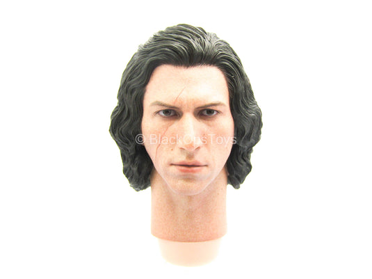 Star Wars - Kylo Ren - Male Head Sculpt w/Scar