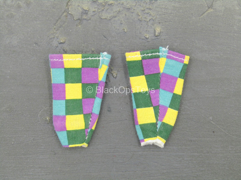 Load image into Gallery viewer, Fat Joker - Checkered-Patterned Socks

