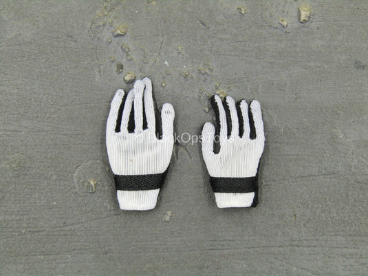 Black & White Female Gloves