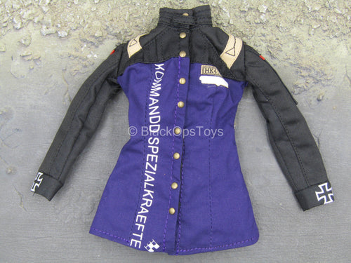 Black & Purple Female Jacket