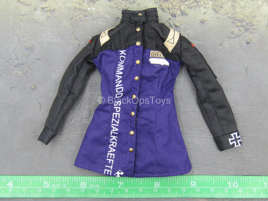 Black & Purple Female Jacket