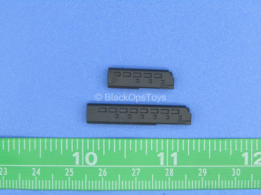 1/6 - Custom - Black MP9 Submachine Gun Magazines (pair)