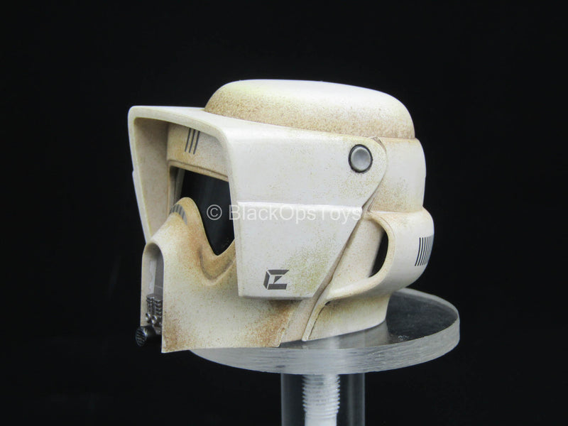 Load image into Gallery viewer, The Mandalorian - Scout Trooper - Weathered Helmeted Head Sculpt
