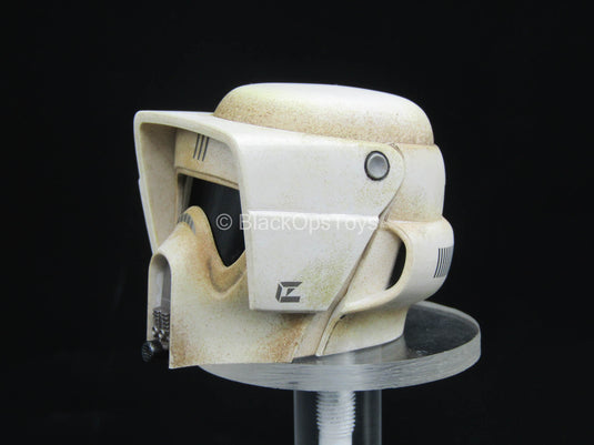 The Mandalorian - Scout Trooper - Weathered Helmeted Head Sculpt