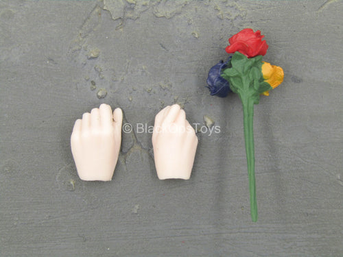 Female Comedian - Female Hand Set w/Roses
