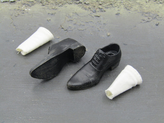 Dr. Green - Black Dress Shoes w/Socks (Peg Type)