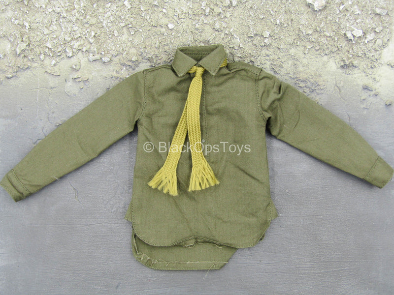 Load image into Gallery viewer, WWI - British Colonel Mackenzie - Green Shirt w/Tie
