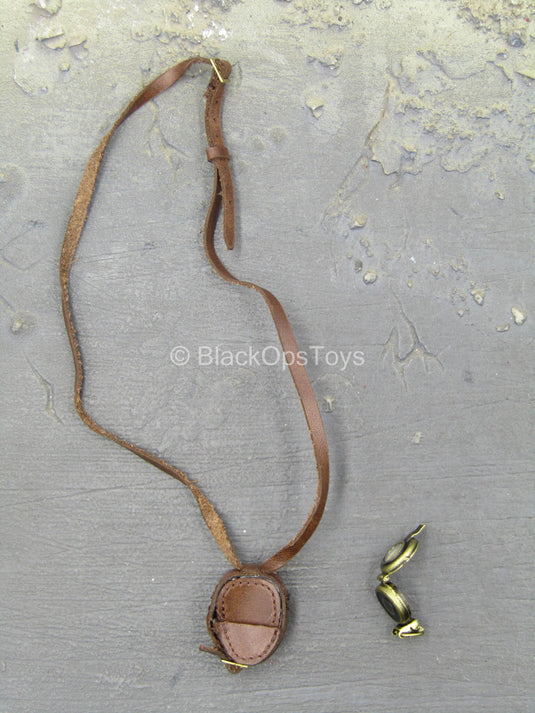 WWI - British Colonel Mackenzie - Stopwatch w/Leather Like Case