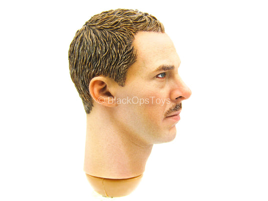 WWI - British Colonel Mackenzie - Male Head Sculpt