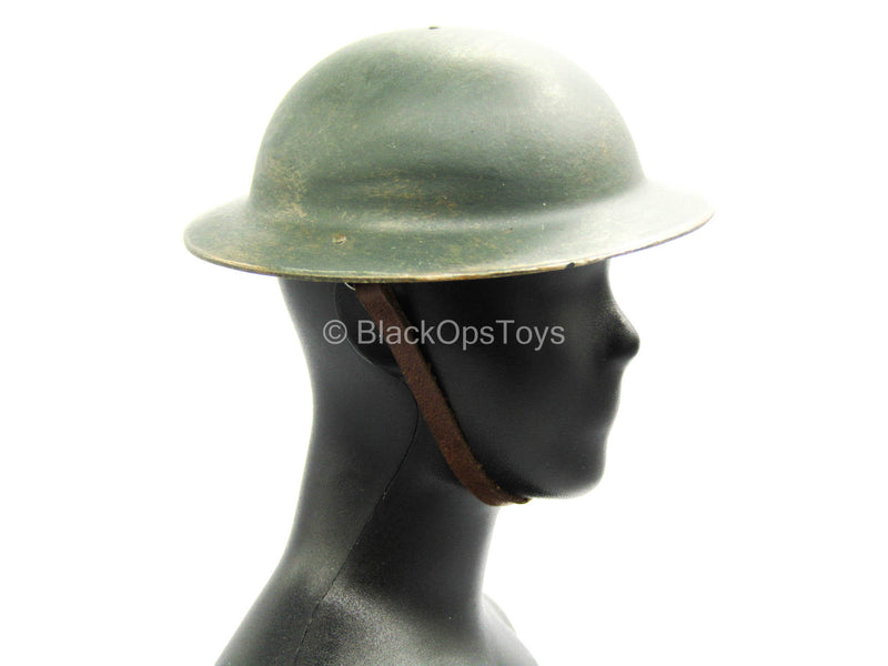 Load image into Gallery viewer, WWI - British Colonel Mackenzie - Metal Brodie Helmet
