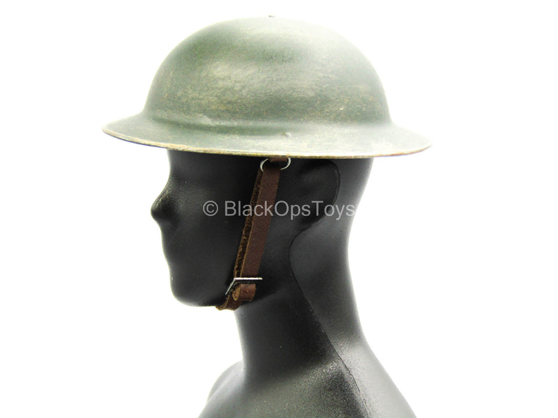 Load image into Gallery viewer, WWI - British Colonel Mackenzie - Metal Brodie Helmet
