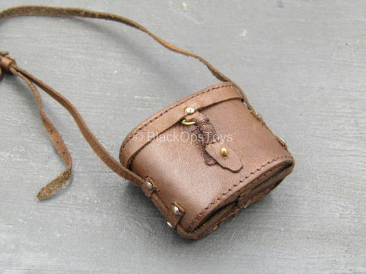 WWI - British Colonel Mackenzie - Binoculars w/Leather Case