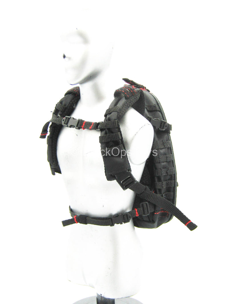 Load image into Gallery viewer, ZERT - Sniper Team - Black &amp; Red Backpack
