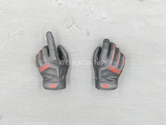 ZERT - Sniper Team - Black & Red Gloved Hand Set