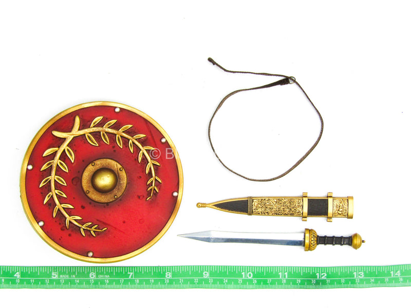 Load image into Gallery viewer, Imperial Legion Trumpeter - Metal Sword &amp; Sheath w/Shield
