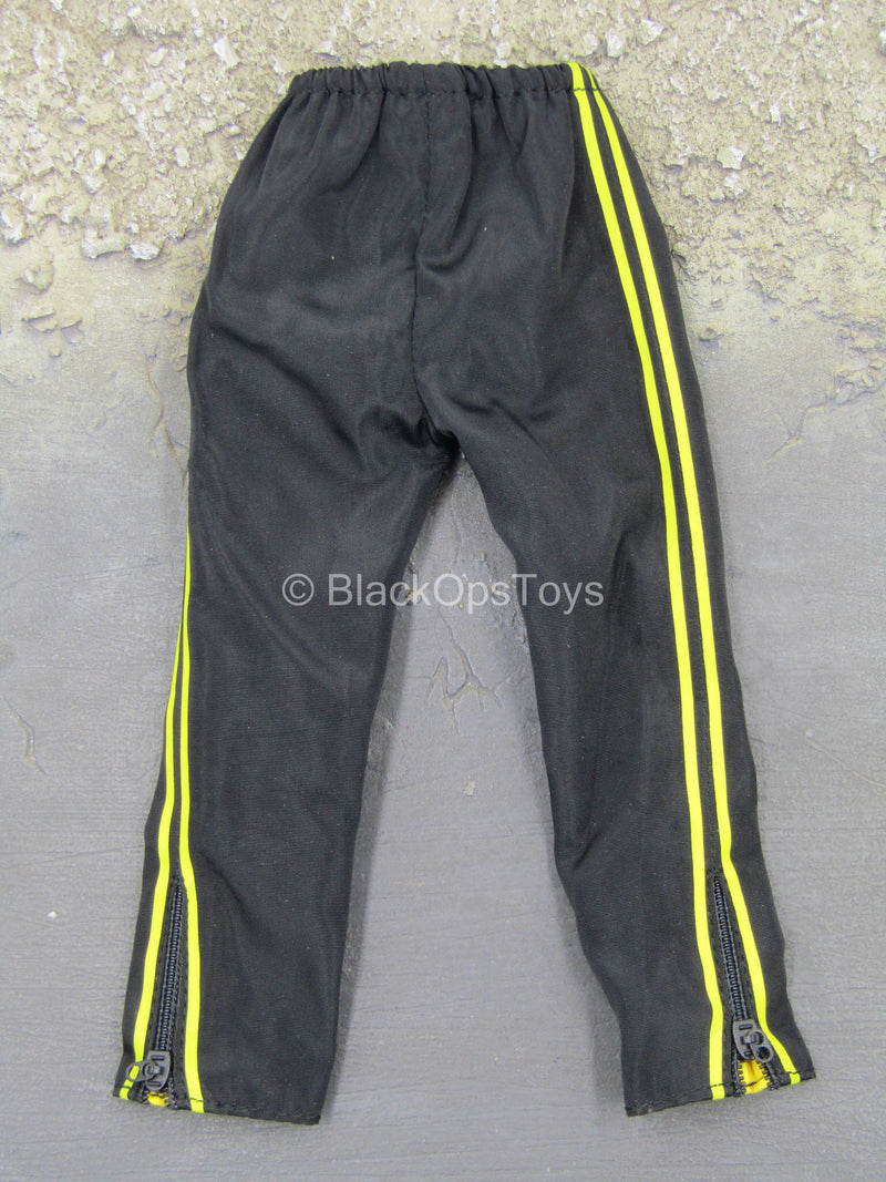 Load image into Gallery viewer, Harry Potter - Cedric Diggory - Black Pants w/Yellow Stripe
