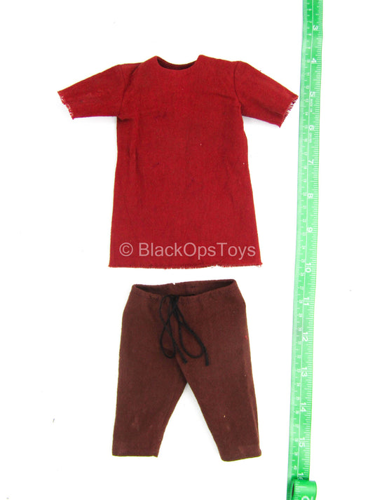 Imperial Legion Trumpeter - Red Tunic w/Brown Pants