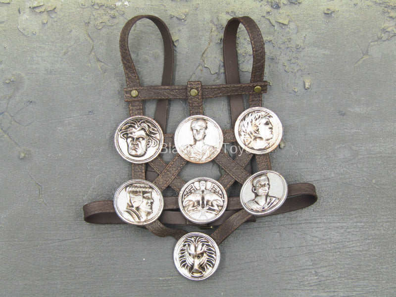 Load image into Gallery viewer, Imperial Legion Trumpeter - Metal Chest Medals
