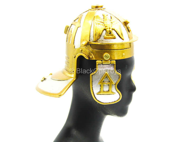 Load image into Gallery viewer, Imperial Legion Trumpeter - Metal Helmet
