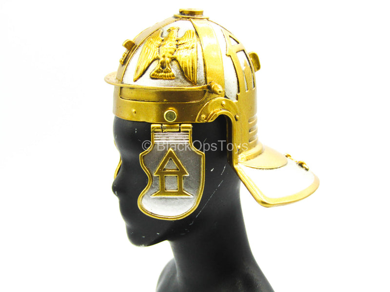 Load image into Gallery viewer, Imperial Legion Trumpeter - Metal Helmet
