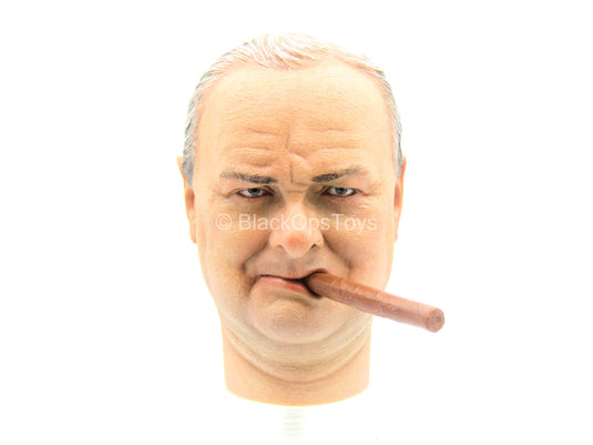 Male Head Sculpt w/Cigar