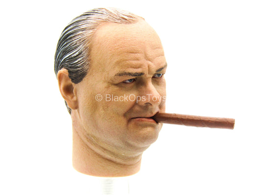 Male Head Sculpt w/Cigar