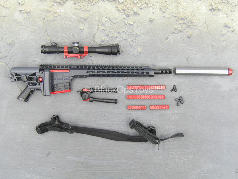 Load image into Gallery viewer, ZERT - Sniper Team - Black MRAD Sniper Rifle w/Accessory Set
