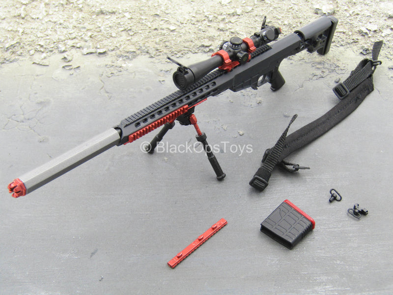 Load image into Gallery viewer, ZERT - Sniper Team - Black MRAD Sniper Rifle w/Accessory Set
