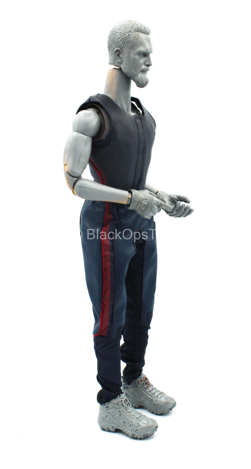 Load image into Gallery viewer, The Avengers - Thor - Blue &amp; Red Pants w/Black &amp; Red Vest
