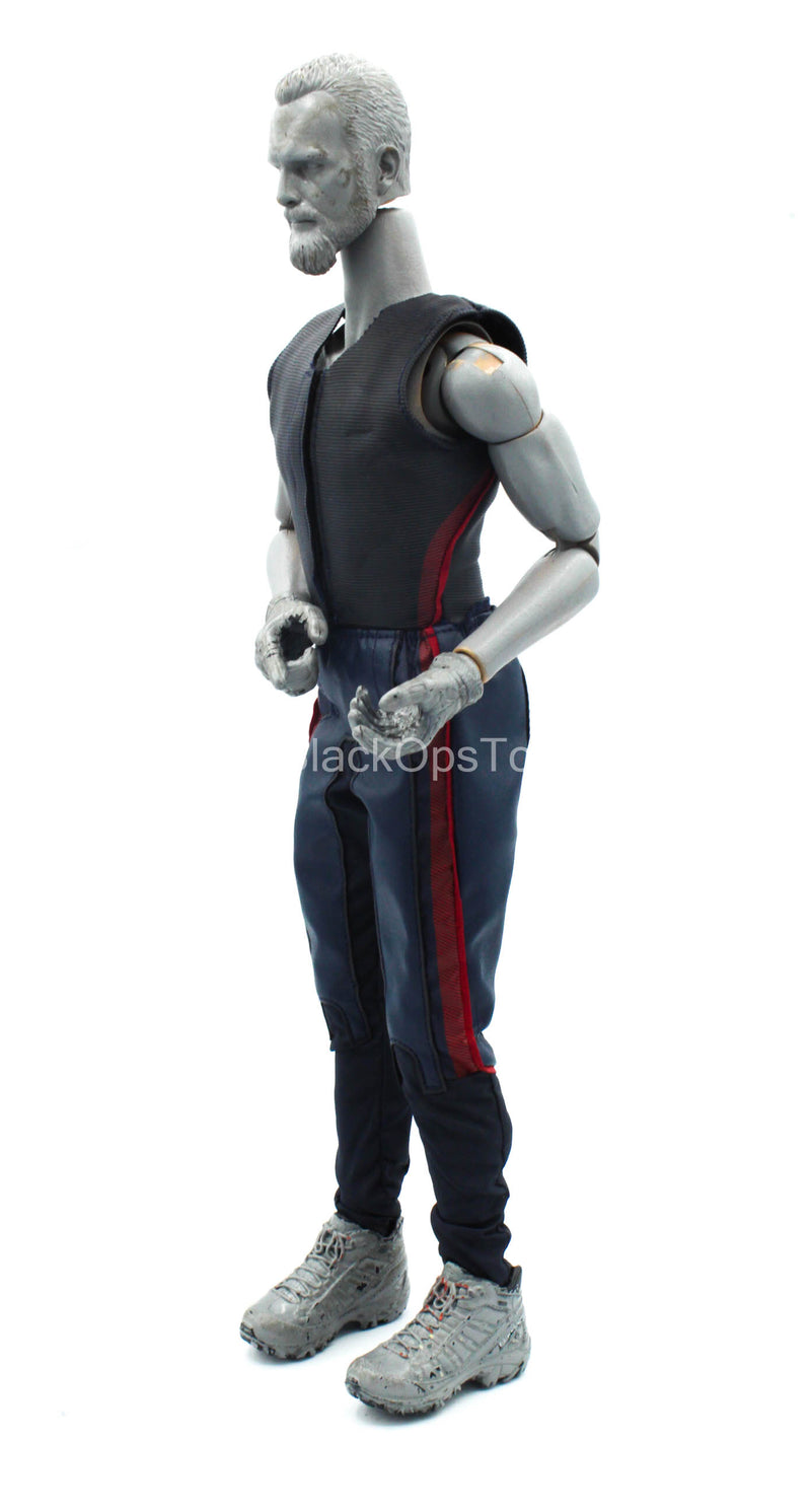 Load image into Gallery viewer, The Avengers - Thor - Blue &amp; Red Pants w/Black &amp; Red Vest
