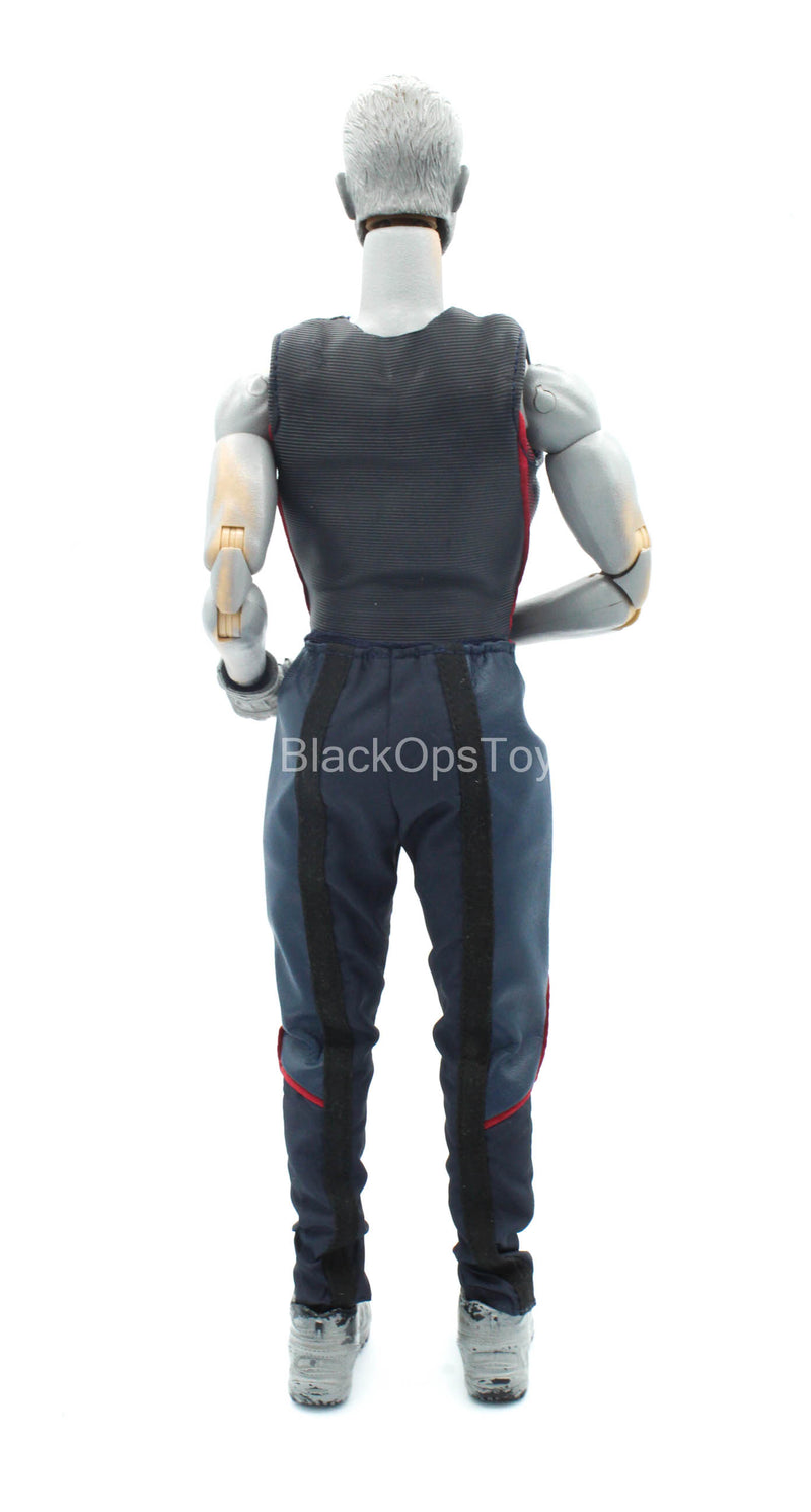 Load image into Gallery viewer, The Avengers - Thor - Blue &amp; Red Pants w/Black &amp; Red Vest
