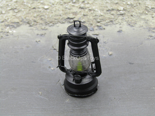 WWI - War Desk - Metal Light Up Kerosene Lamp