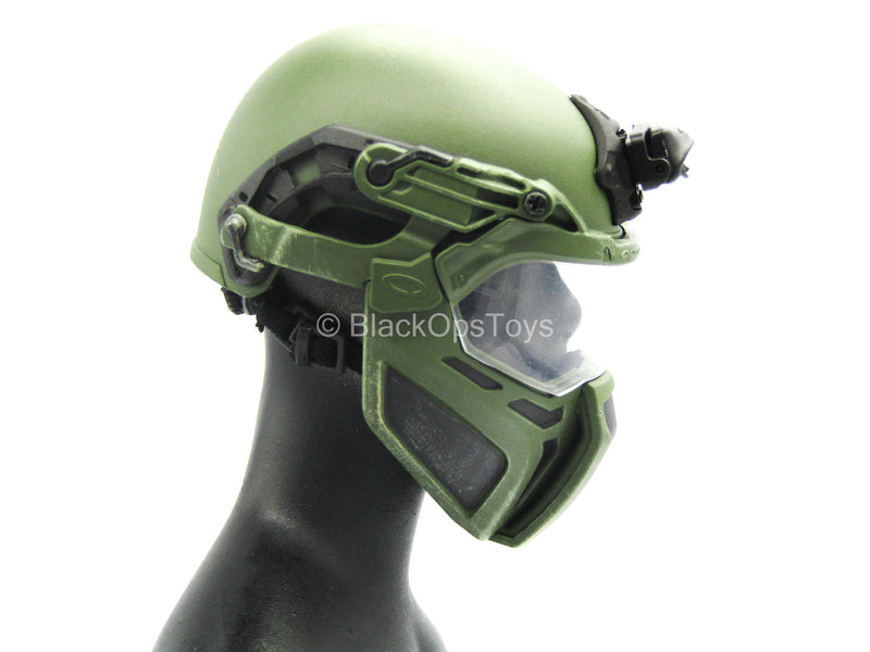 Load image into Gallery viewer, Enforcer Corps - Yuri - Helmet w/Face Guard Set
