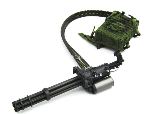 Enforcer Corps - Yuri - Green MOLLE Vest w/Armor & Minigun Set