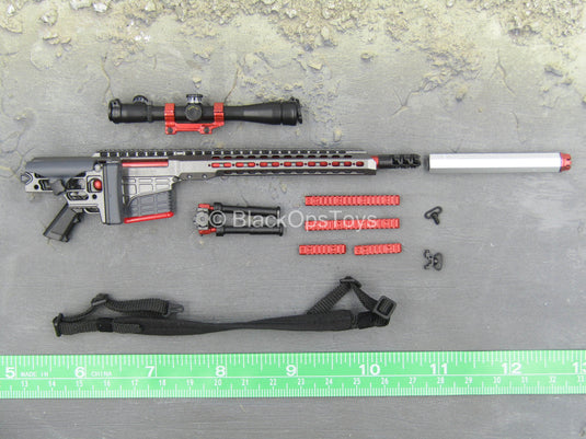 ZERT - Sniper Team - Wolf Grey MRAD Sniper Rifle & Accessory Set