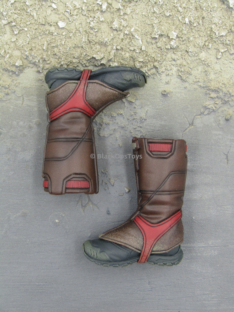 Load image into Gallery viewer, Age of Ultron - Captain America - Combat Boots Peg Type
