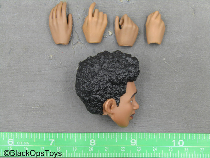 Load image into Gallery viewer, Miles Morales - Male Head Sculpt w/Hands
