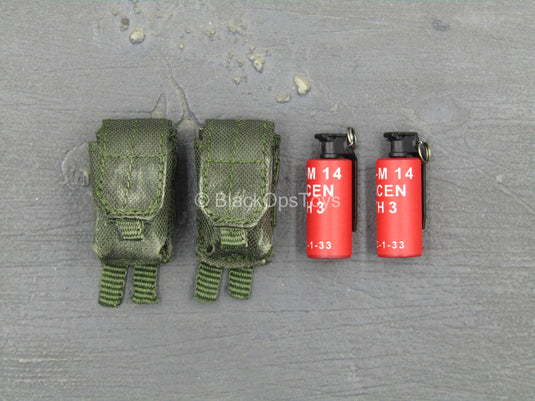 Enforcer Corps - Yuri - Incendiary Grenades w/Grenade Pouches