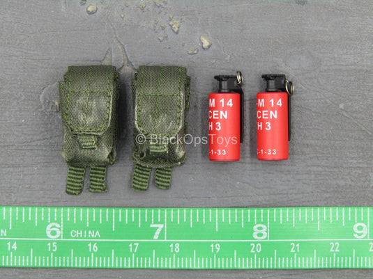 Enforcer Corps - Yuri - Incendiary Grenades w/Grenade Pouches