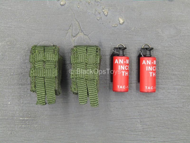 Load image into Gallery viewer, Enforcer Corps - Yuri - Incendiary Grenades w/Grenade Pouches

