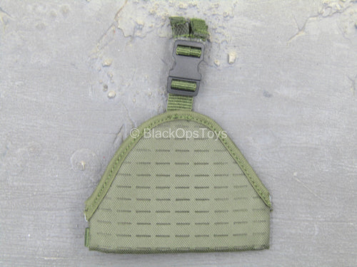 Enforcer Corps - Yuri - Green MOLLE Drop Leg Panel (Right)