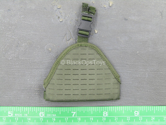 Enforcer Corps - Yuri - Green MOLLE Drop Leg Panel (Right)