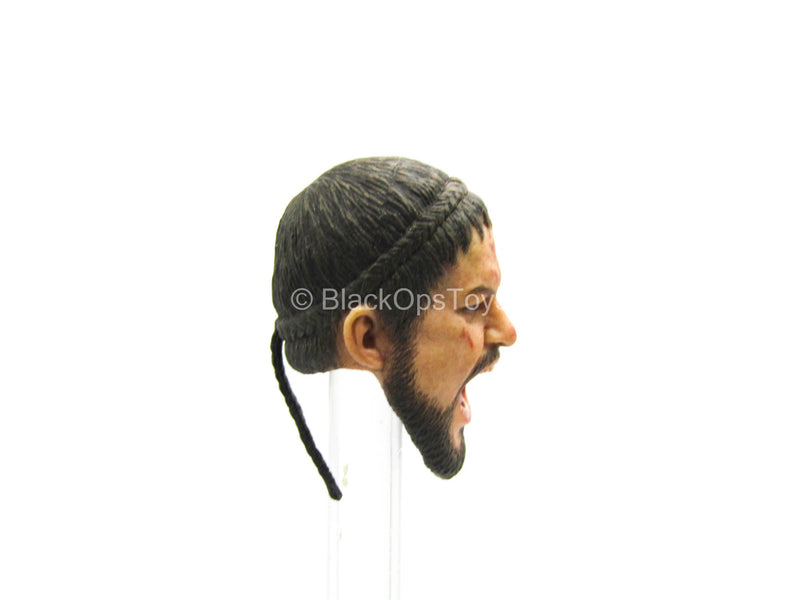 Load image into Gallery viewer, 1/12 - King Of Sparta - Male Yelling Head Sculpt
