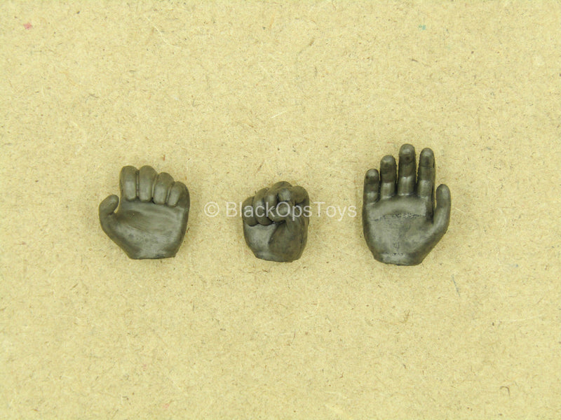 Load image into Gallery viewer, 1/12 - League Of Shadows - Brown Armored Gloved Hands (Type 1)
