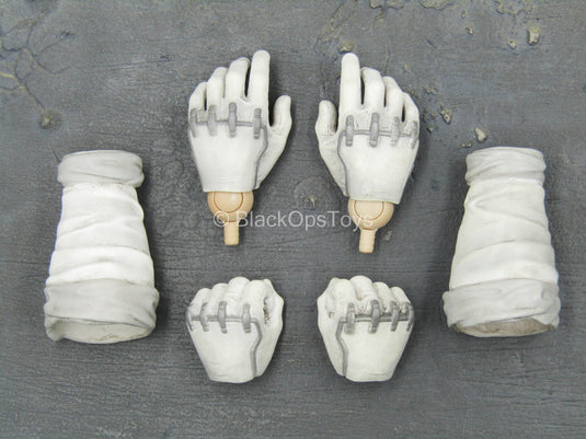 GI Joe Storm Shadow Camo Ver - White Gloved Hand Set w/Gauntlets