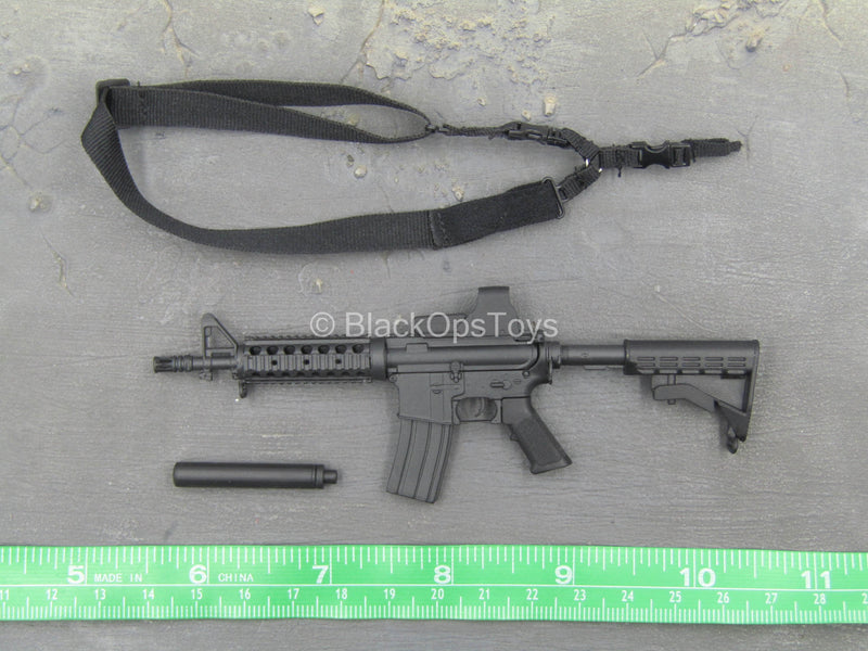 Load image into Gallery viewer, No Time To Spy Stalker - Black M4 Rifle w/Attachment Set *READ DESCR*
