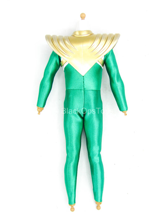 Power Rangers - Green Ranger - Male Body In Green Suit