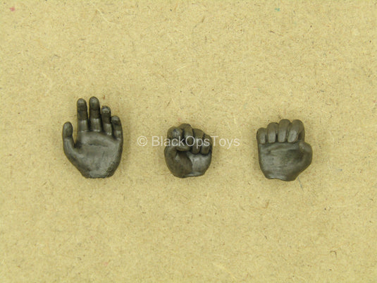 1/12 - League Of Shadows - Brown Armored Gloved Hands (Type 2)